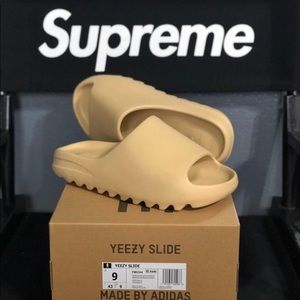 Yeezy desert sand slides